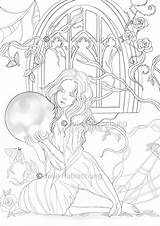 Fantasy Coloring Pages sketch template