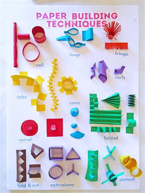 Best 11 3D paper sculptures techniques poster – SkillOfKing.Com | Bricolage et loisirs créatifs ...