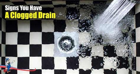 Warning Signs You Might Have A Clogged Drain