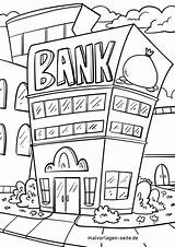 Coloring Pages Bank sketch template