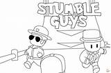 Stumble Guys Coloring Pages Free Printable For Kids sketch template