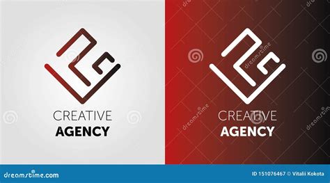 Creative Agency Logo Design. Abstract Vetor Logo. Sign for Business, Internet Communication ...