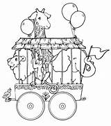 Free Printable Circus Coloring Pages sketch template