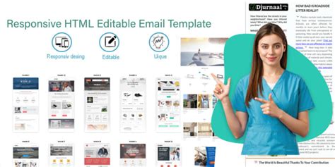 Create a responsive html email template,newslatter and email signature by Kabbya9 | Fiverr