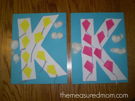 Letter K crafts the measured mom Crafts for Letter K Preschool Letter ...