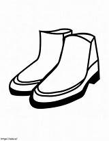 Drawing Shoes coloring Page sketch template