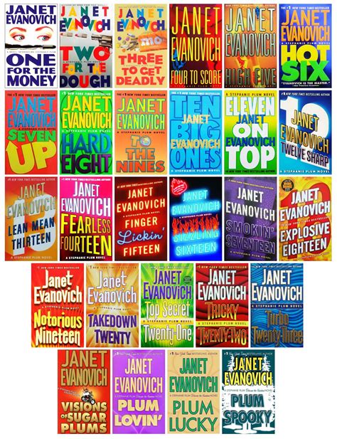 Janet Evanovich Books In Order Printable List