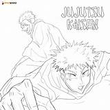Jujutsu Kaisen Coloring Pages  Home sketch template
