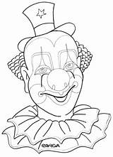 Creepy Clown Coloring Pages At GetColoringscom  Free Printable sketch template