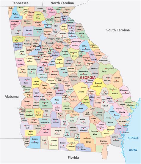 List Of Counties In North Georgia at Linda Barnett blog