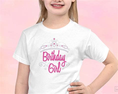 Girls Birthday Shirt | Birthday fashion, Birthday girl shirt, Birthday shirts