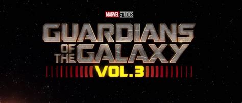 Guardians of the Galaxy Vol. 3 Release Date and Logo Revealed