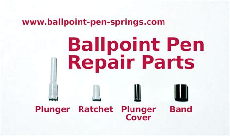 Ballpoint Pen Repair Parts Grab Bag