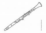 Coloring Page clarinet  Free Printables Img 5951 sketch template
