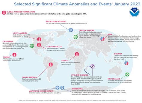 Assessing the Global Climate in January 2023 | News | National Centers ...