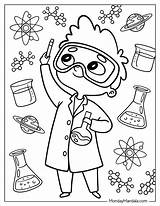 20 Science Coloring Pages Free PDF Printables sketch template