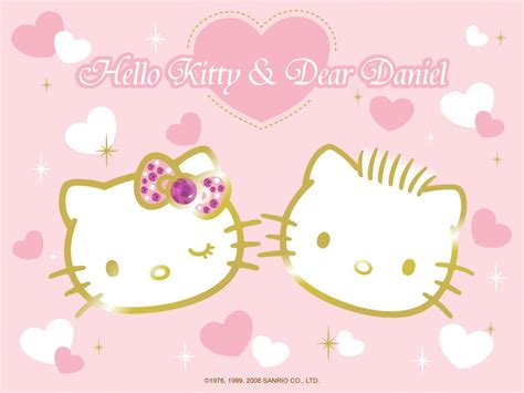 Mimmy and Hello Kitty: Wallpaper Daniel and Hello Kitty Jewelry