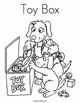 Toy Box Coloring Page  Twisty Noodle sketch template