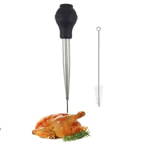 i Kito Large Meat Basting Injection: Stainless Steel Turkey Baster ...