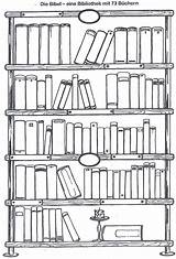 Bible Bookcase Coloring Pages sketch template