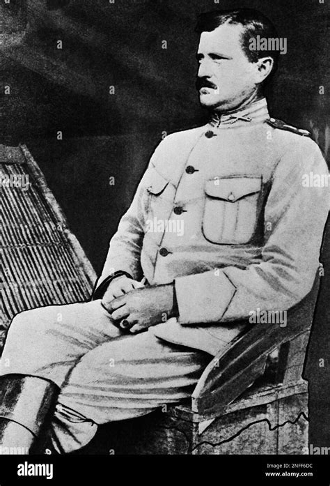 Undated photo of U.S. General John. J. Pershing early in his military ...