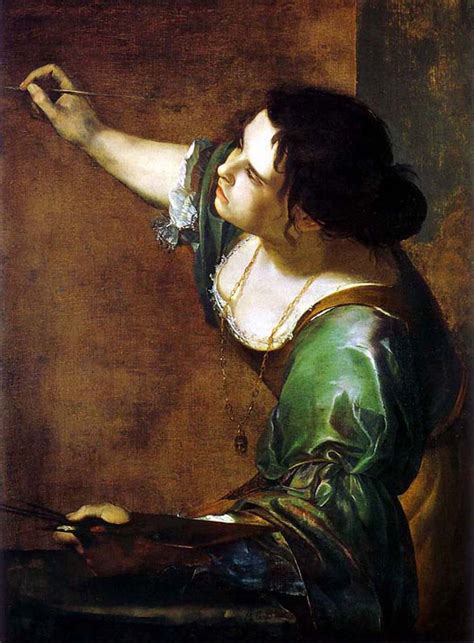 Self portrait, Artemisia Gentileschi - 1638-39, Royal Collection Trust ...