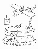 4 Cake Coloring Pages  The Graphics Fairy sketch template
