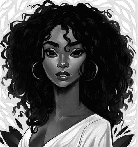 Sketchbook | Girl hair drawing, Curly hair drawing, Afro hair drawing