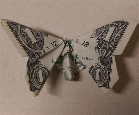 Create a Beautiful Origami Butterfly with a Dollar Bill