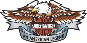 Harley Davidson Eagle Logo Vector