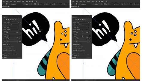 Vectorize an Image in Illustrator without losing its quality.