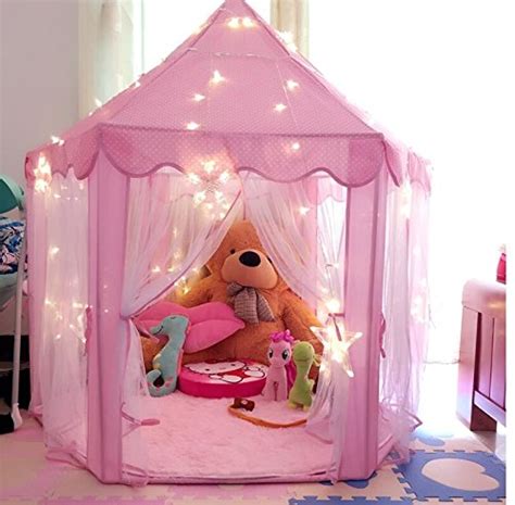 IsPerfect Kids Indoor Princess Castle Play Tents,Outdoor Large ...