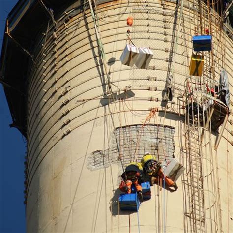 Repairs to concrete silo | Concrete, Repair, Built environment