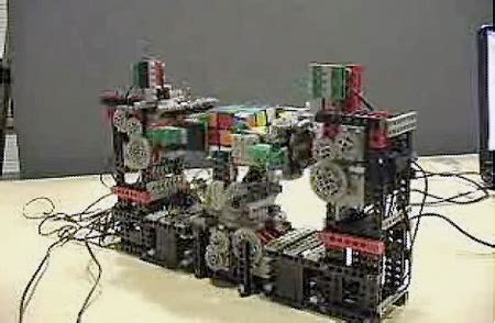 Feature: Student Builds Rubik's Cube Solving Robot from LEGO Mindstorms ...