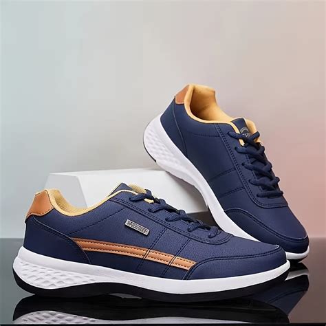 Men's Fashion Lightweight Comfortable Shoes Outdoor Casual Lace-up ...