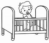 Baby Coloring Page sketch template