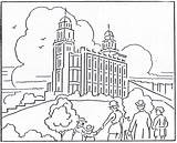 Bountiful Lds Temple Coloring Pages sketch template