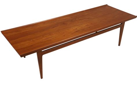 Finn Juhl - Large Solid Teak Scandinavian Modern Coffee Table Designed ...
