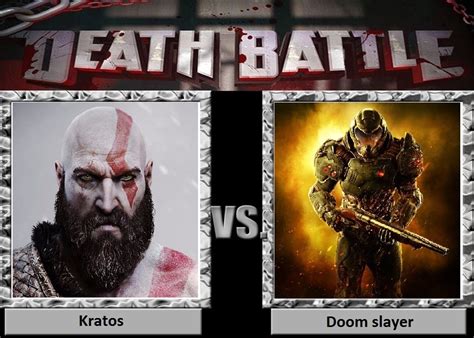 DEATH BATTLE Kratos vs Doom Slayer by SonGokuSSJgodssj on DeviantArt