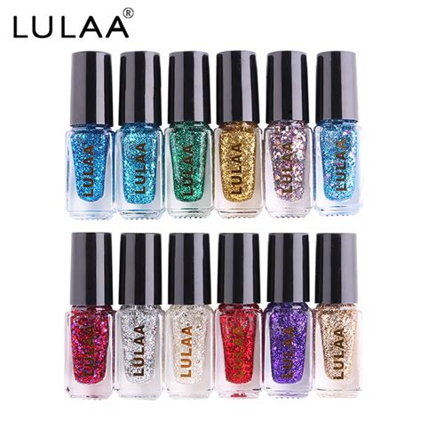 New Nail Polish 5ml Diamond Glitter Nail Polish Sequins Nail Good Quality F811-in Nail Polish ...