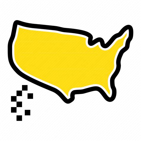 Map, states, united, usa icon - Download on Iconfinder