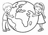 World Children Coloring Pages  Home sketch template