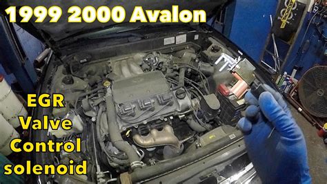 Toyota Avalon 1999 2000 2001 EGR valve solenoid replacement to fix EGR ...