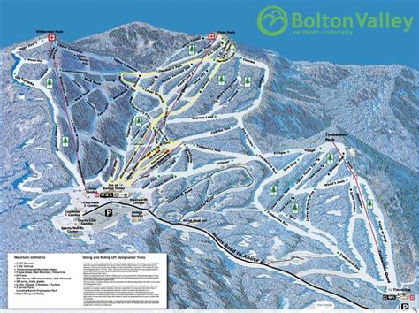 Bolton Valley Trail Map | Liftopia