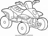 Atv Coloring Page sketch template