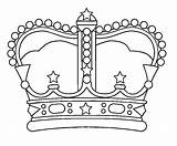 Printable Crown Coloring Pages sketch template