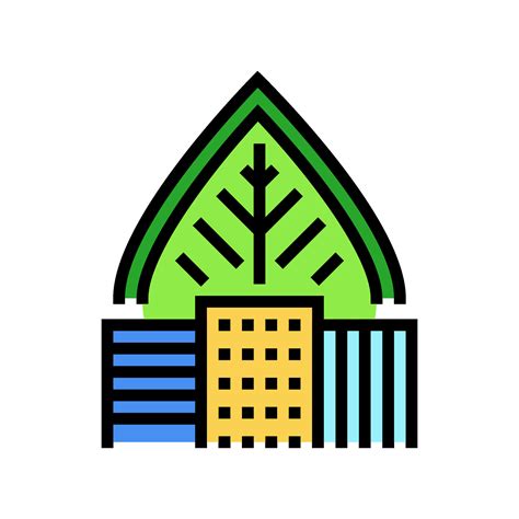 green building living color icon vector illustration 34904470 Vector Art at Vecteezy