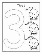 Color By Number Printables 3 Colors sketch template