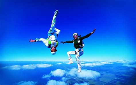 Download Skydiving Sports HD Wallpaper