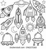 Drawing Space Cartoon Vector Illustration Isolated Stock  sketch template